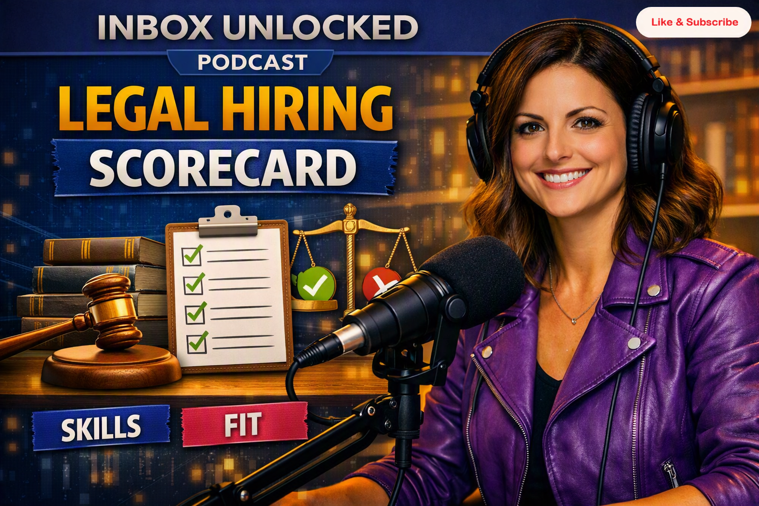 Inbox Unlocked Podcast — Legal Hiring Scorecard episode